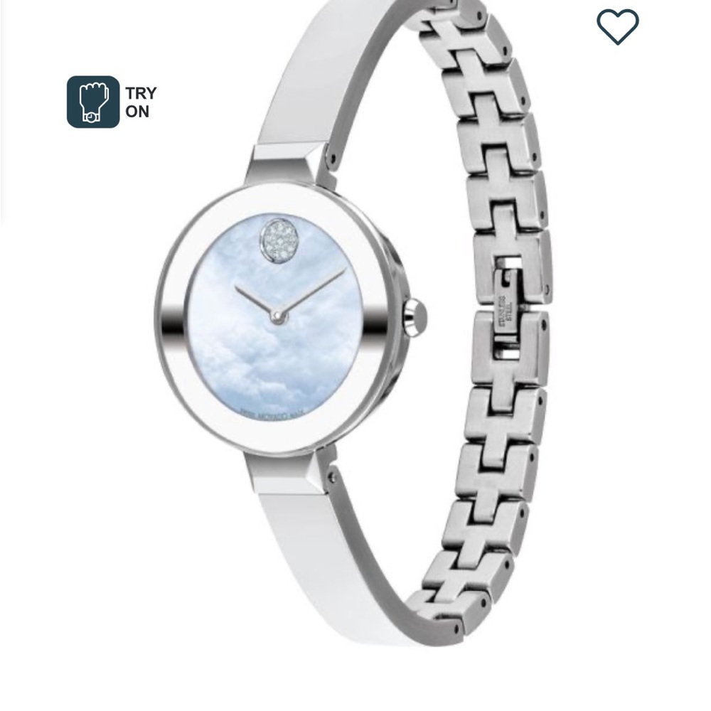 Movado Silver Watch - Picture 8 of 9